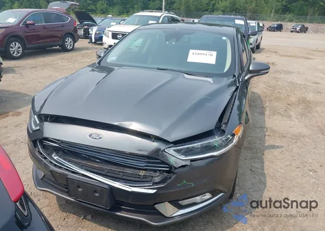 2017 Ford Fusion Energi Se Luxury из США, поврежденный, VIN 3FA6P0PU2HR268533